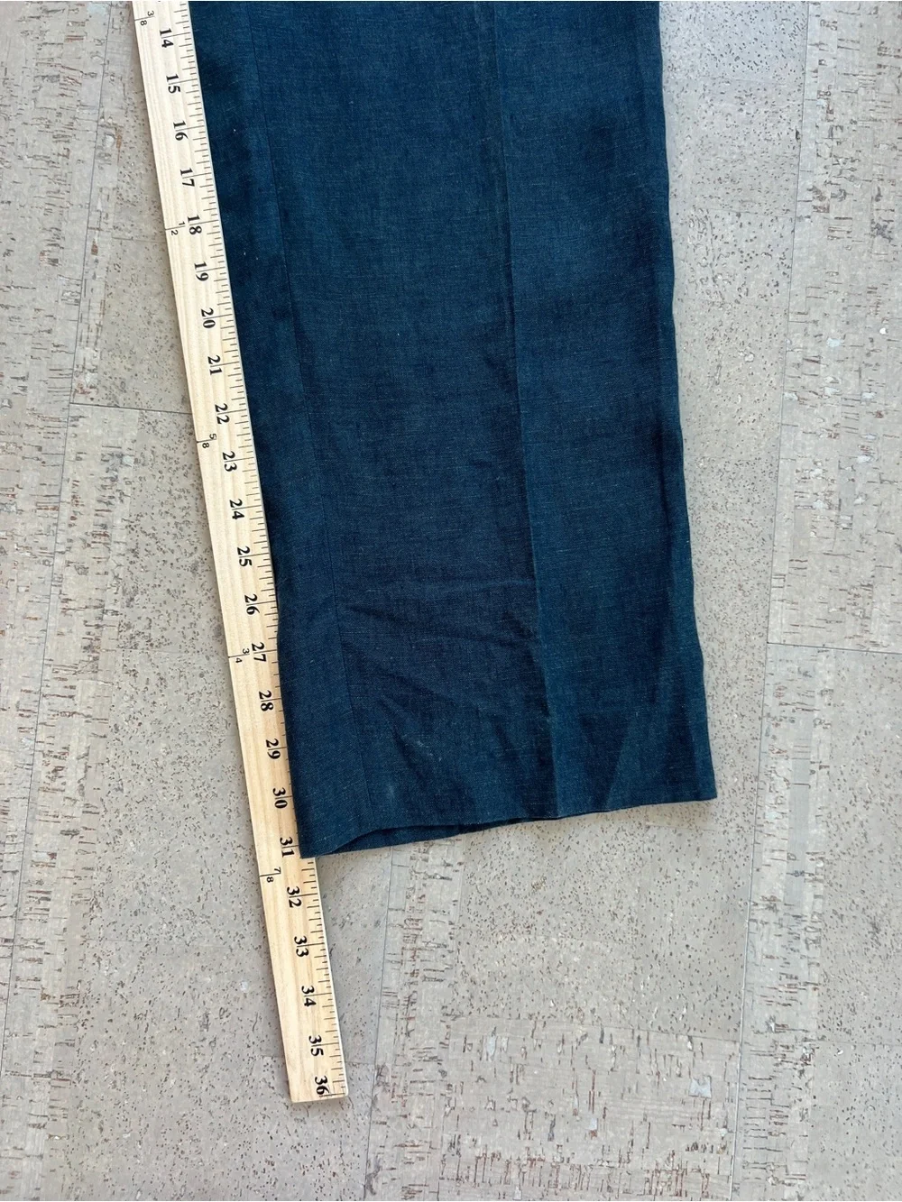 Armani Collezioni Men’s Navy Dress Pants Trousers 36R Made in Italy